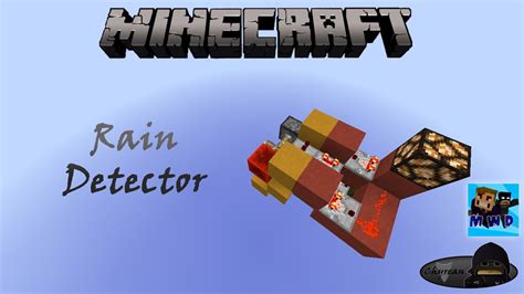 Minecraft Rain Detector Youtube