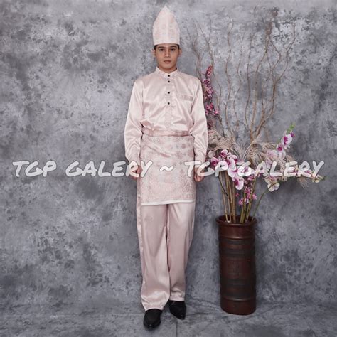 Teluk BELANGA Suits Sets Of Brocade And TANJAK Malay Men S Clothing