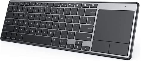 Amazon.com: Holkonbe Bluetooth Keyboard with Touchpad for Mac OS & iPad iOS, Rechargeable ...