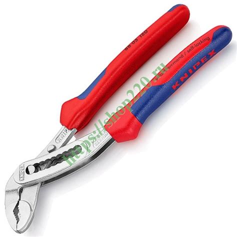 Клещи переставные Knipex Alligator 1 1 2 дюйма 42мм хромированные 2 к ручки L 180мм Kn 8805180