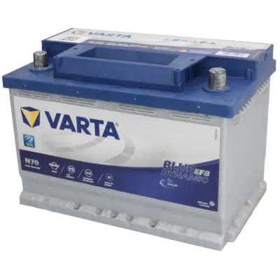 Akumulator VARTA N70 70Ah 760A 12V P Start Stop Blue Dynamic EFB