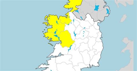 Warning Of Coastal Flooding As Yellow Rainfall Alert Issued Newstalk