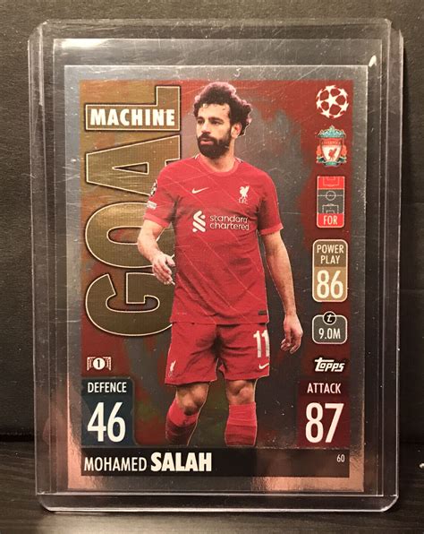 Topps Match Attax Mohamed Salah Goal Machine 2021 Ebay