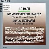 J S Bach The Well Tempered Clavier Book Gustav Leonhardt Cemb