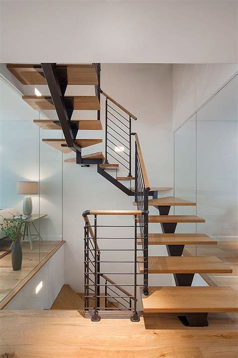 West Village Townhouse Modern Staircase