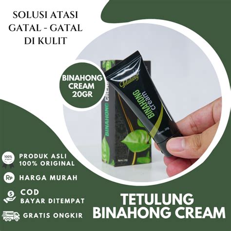 Cream Binahong Salep Gatal Salep Kulit Gatal Jamur Eksim Kering