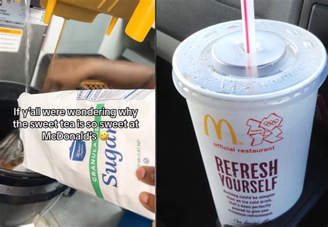 Mcdonalds Worker Goes Viral After Revealing How The Brands Sweet Tea