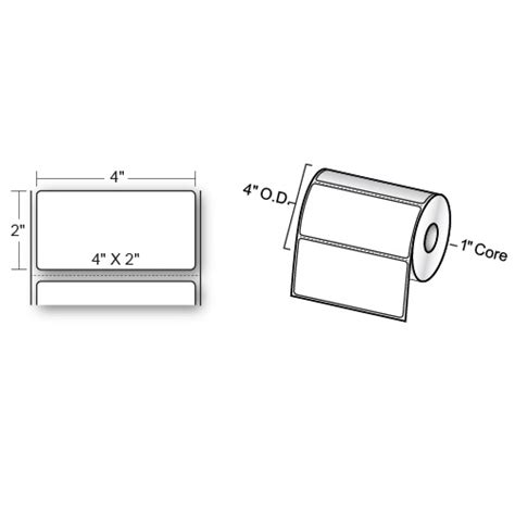 Desktop Thermal Transfer Labels X White Holliston S Inc