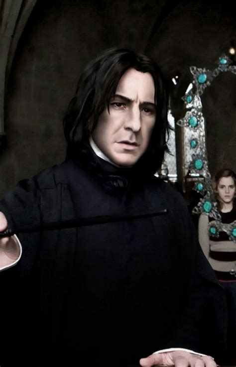 Snape And Hermione Professor Severus Snape Alan Rickman Severus Snape