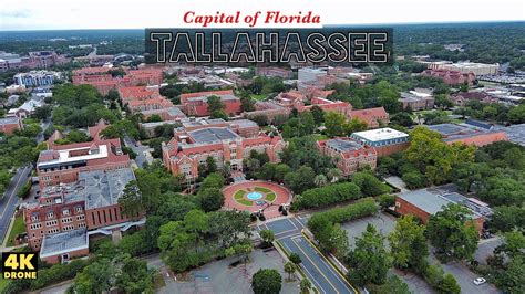 Tallahassee Capital Of Florida 2023 By Drone 4k Youtube