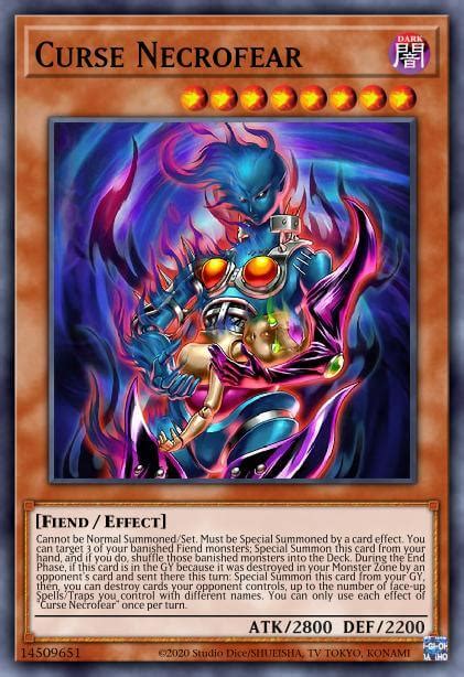 Curse Necrofear Duel Links Master Duel YuGiOh Duel Links GameA