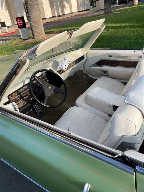 Cadillac Deville Convertible Convertible Green Rwd Automatic For Sale