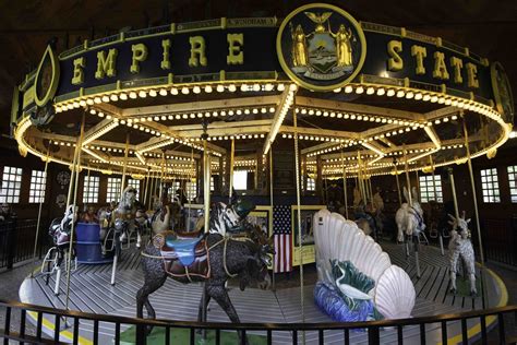 Empire State Carousel A Carousel On The Grounds Of The Far Flickr