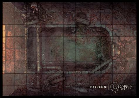 The Sewer Free Demo Map 8x11 Rbattlemaps