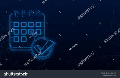 Calendar Checkmark Tick Approved Schedule Date Stock Vector Royalty