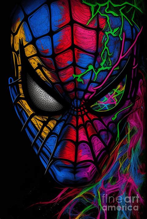 Spiderman Marvel Art Digital Art By Fine Erotic Fine Art America