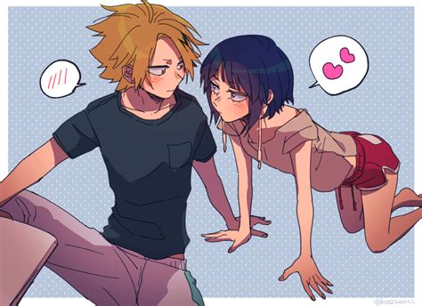 Bnha Kaminari X Jirou Fanart Handmade Chic