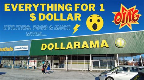 DOLLARAMA STORE FULL TOUR CHEAPEST STORE FOR INTERNATIONAL STUDENTS