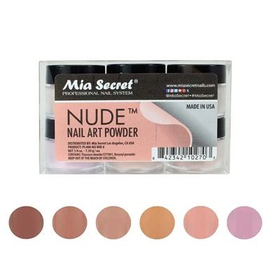 Colección Acrílicos NUDE Mía Secret DAYANA NAILS