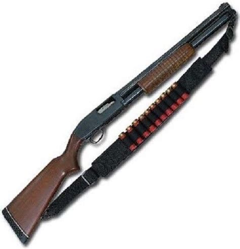 DICKINSON MARINE 12 GAUGE TACTICAL SHOTGUN AMMO SLING 10 SHELLS BY