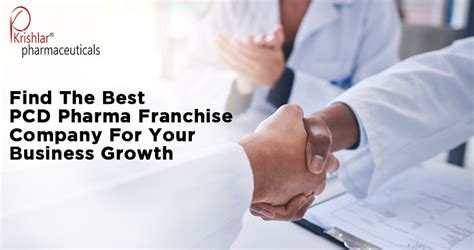 Find The Best Pcd Pharma Franchise Company For Your Business