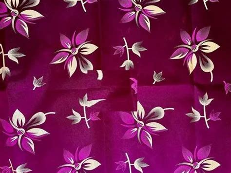 Printed Roto Fabric Purple At Rs 37 Meter In Delhi ID 24759730630