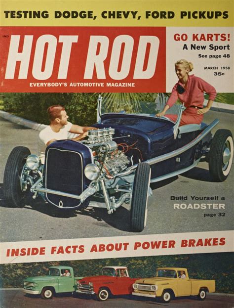 Hot Rod March 1958 Digital DiscountMags Ca