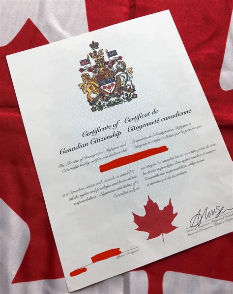 My Canadian Citizenship Certificate : r/PassportPorn