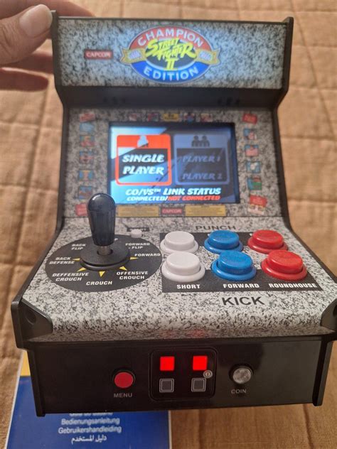 My Arcade Street Fighter 2 Champion Edition Micro Player Fully Playable