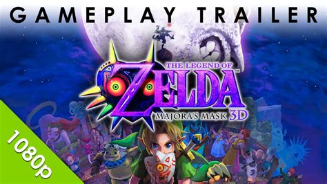 The Legend Of Zelda Majoras Mask 3d Gameplay Trailer Nintendo 3ds Youtube