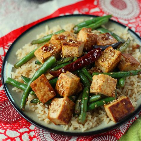 Chinese Garlic Tofu Stir Fry Connoisseurus Veg