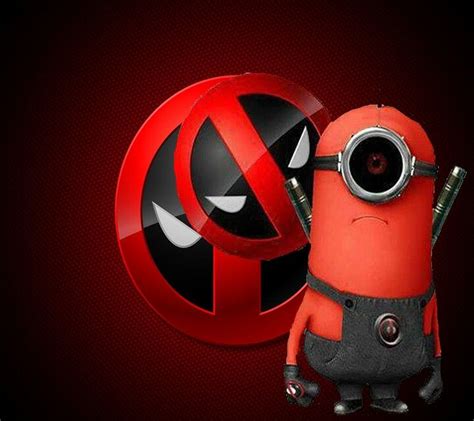 Deadpool And Minions A Funny Game Wallpaper