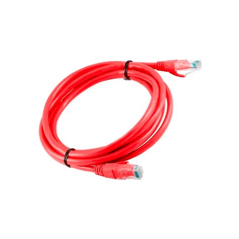 Networking Lanpro Patch Cord Utp 3mt Cat 6 Rojo Lp 4c6dusrd3c Pc