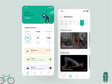 Fitness App By Surbhi Chouhan On Dribbble