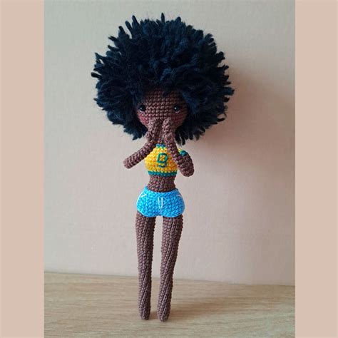 Pattern Brazilian doll. Crochet brazilian doll. pattern croc - Inspire ...