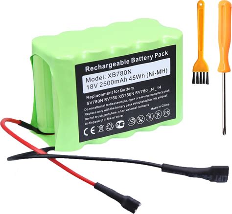 Amazon Replacement Battery For Shark Xb N Sv Battery Pack