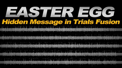 New Easter Egg Found Hidden Message In Trials Fusion Youtube