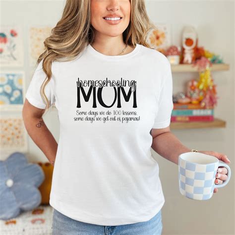 Homeschool Mama Shirt Home School Mom Teacher T T Shirt