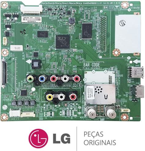 Placa Principal EBU62325701 EBU62325713 EAX65405606 TV LG 50PB560B