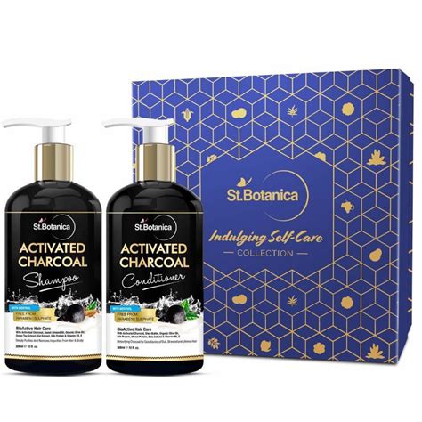 St Botanica Activated Charcoal Hair Shampoo Conditioner Buy St