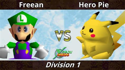 Xanadu Origins Hero Pie Pikachu Vs Freean Luigi Smash Bros