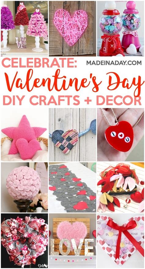 12 Super Cute Valentine's Day Crafts & Decor Ideas | Made In A Day