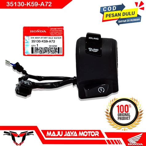 Jual Holder Saklar Kanan Switch Tombol Starter Stater Start Idling Stop