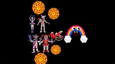 Secret Chicas Magic Rainbow Boss Fnaf World Adventure Youtube