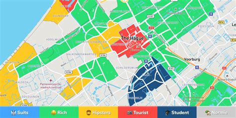 The Hague Neighborhood Map