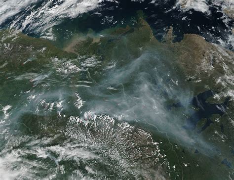 Smoke And Fire From Space Wildfire Images From Nasa Satellites Nbc