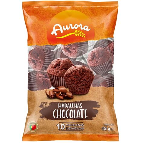 Madalenas De Chocolate Embalagem 420 G Aurora Supermercado El Corte