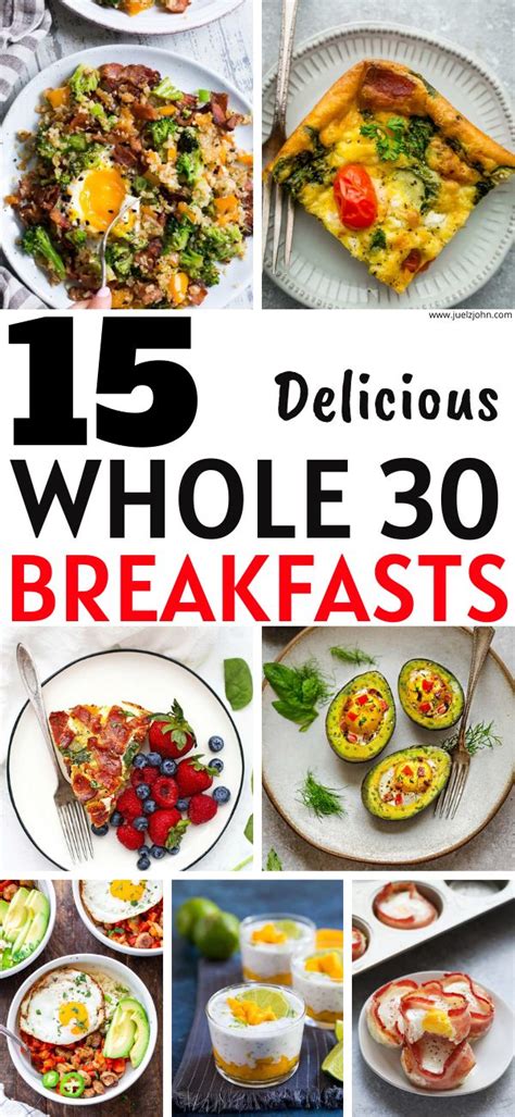 Easy Whole Breakfast Recipes To Kickstart Your Morning Juelzjohn