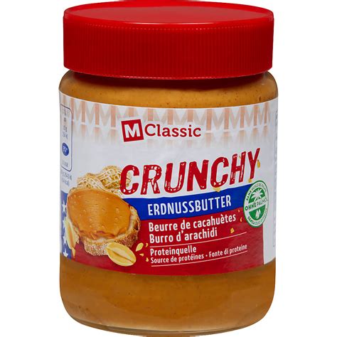 M Classic Erdnussbutter Crunchy Migros