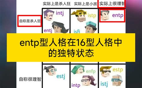 Entp型人格在16型人格中的独特状态 哔哩哔哩